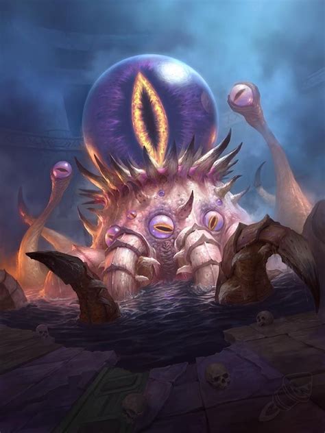 C'Thun | Hearthstone artwork, Warcraft art, Hearthstone heroes of warcraft