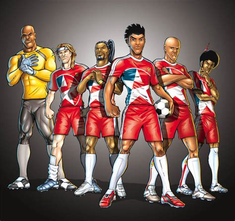 Supa Strikas Drawing