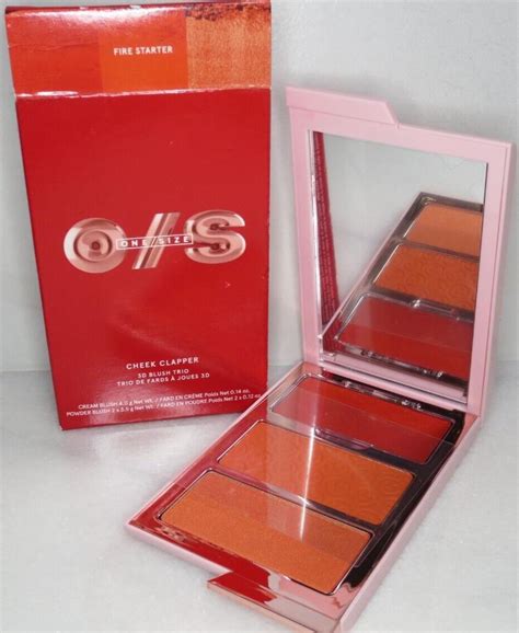 ONE/SIZE by Patrick Starrr Cheek Clapper 3D Blush Trio Palette, Fire Starter | eBay