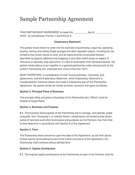 20+ Agreement Templates and Examples - PDF | Examples