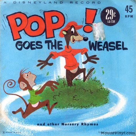 Pop! Goes the Weasel by Disneyland Records | MouseVinyl.com