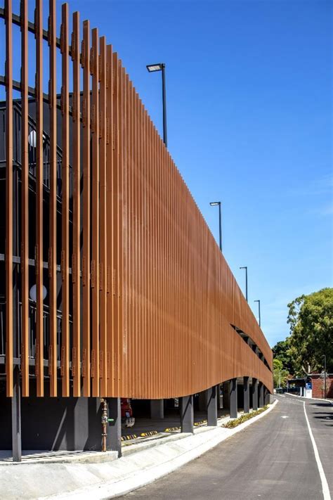 Hollywood Hospital Carpark | Facade architecture, Architecture design process, Parking building