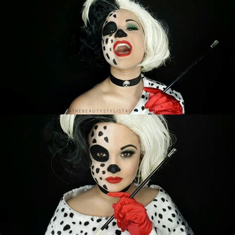 Cruella makeup by The Beauty Stylist @thebeautystylistau ♡ Disney ...