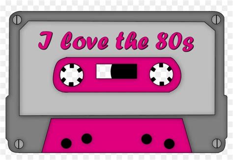 Retro 80s cassette tape | Clip art, 80s music, Music clips