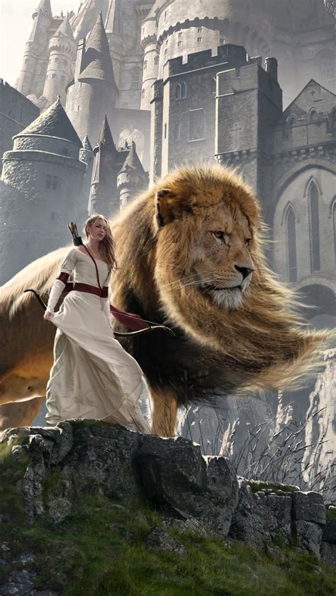 1440x2560 Susan And Aslan The Chronicles Of Narnia Extended Samsung Galaxy S6,S7 ,Google Pixel ...