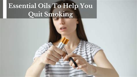 Essential Oils To Help You Quit Smoking – Moksha Lifestyle Products