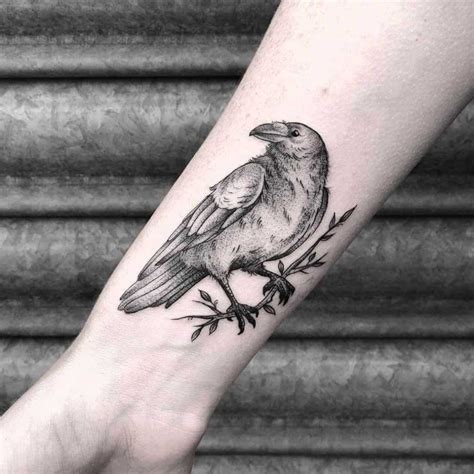 100 Inspirational Raven & Crow Tattoo Ideas - Ultimate Guide