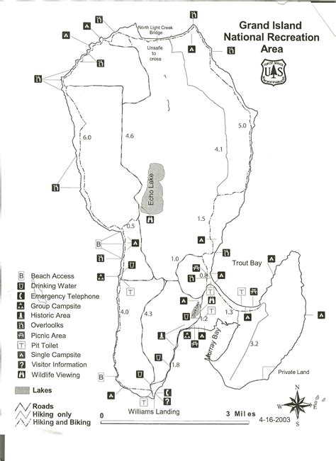 Grand Island National Recreation Area Map - Grand Island Michigan • mappery