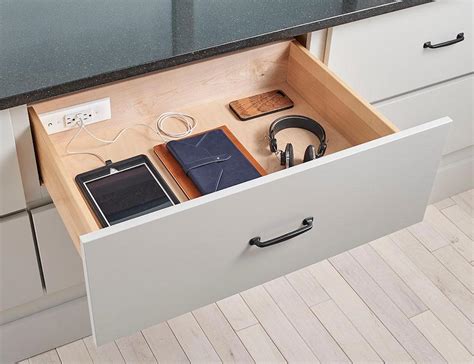 Docking Drawer In-Drawer Electrical Outlets » Gadget Flow