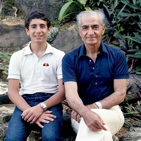 Mohammad reza shah pahlavi king of iran and his eldest son crown prince reza pahlavi – Artofit