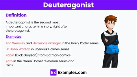 Deuteragonist - Definition, How to define, Examples, Character