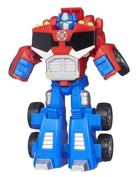 Transformers Rescue Bots Academy Optimus Prime Converting Toy, Figure, Toys For Kids Ages And Up ...