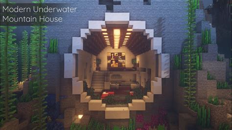 Minecraft Underwater Modern House