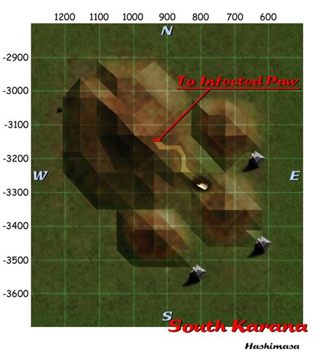 EQ South Karana maps