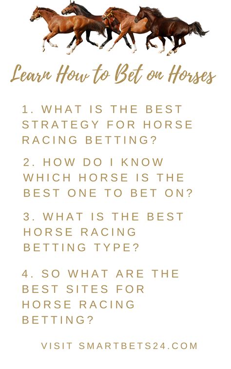 How to Bet on Horses. Betting tips | Horse racing bet, Horse racing ...