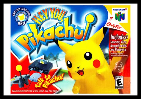 Hey You, Pikachu! | Retro Game Cases