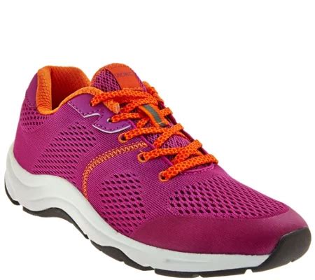 Vionic Orthotic Lace-up Walking Sneakers - Emerald - Page 1 — QVC.com