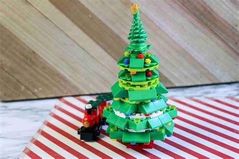 How To Make A DIY LEGO Christmas Tree Build - Seeing Dandy Blog