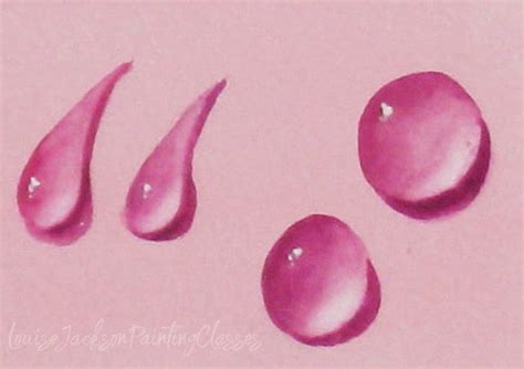 How to Paint Water Drops in Watercolors or Acrylics - Louise Jackson ...