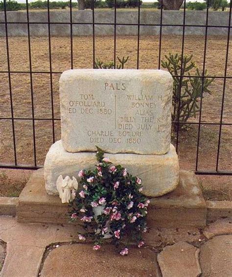 Billy the Kid Tombstone Vandalized As Thieves Make Off With Relics From ...