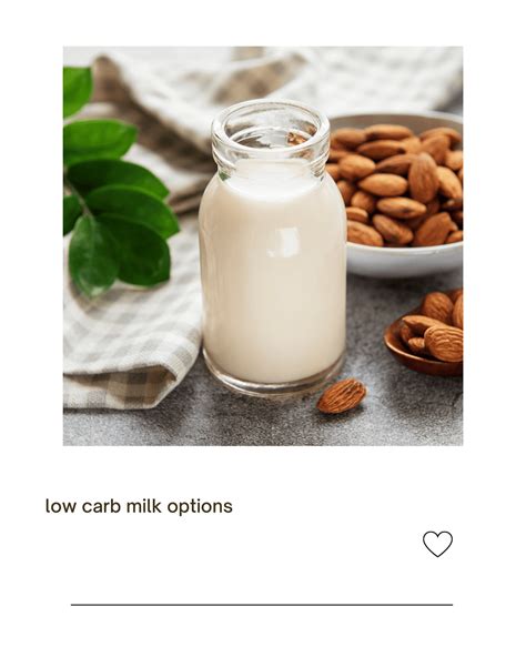 Low carb milk options: Best Keto dairy substitutes