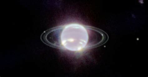 James Webb Telescope Captures Clear Photo of Neptune's Rings and Moons ...