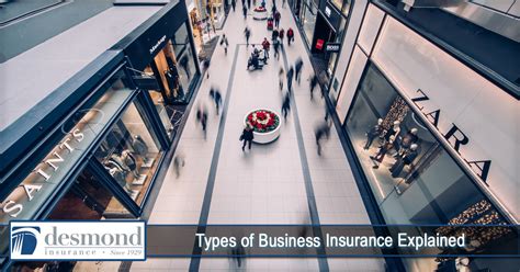 Types of Business Insurance Explained - Desmond Insurance