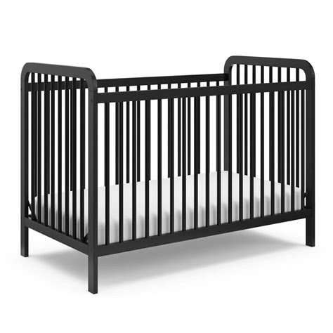 Storkcraft Pasadena Black 3-in-1 Convertible Crib 04522-50B - The Home Depot