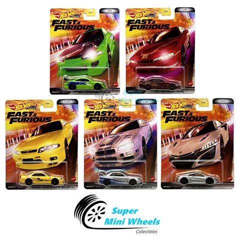 2022 Hot Wheels Premium - Fast & Furious - Full set (5) survey.khl.ru