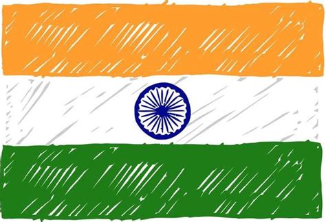 Indian Flag Outline Vector Art, Icons, and Graphics for Free Download