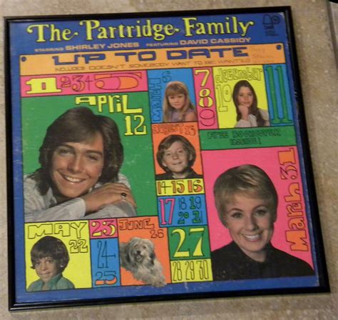 The Partridge Family - Up to Date - Framed Vintage Record Album Cover ...