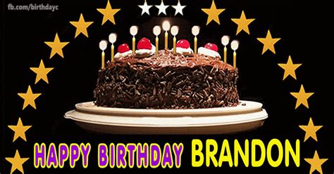 Happy Birthday BRANDON images gif