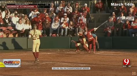 OU Softball Prepare For Game 1 Of Championship Series