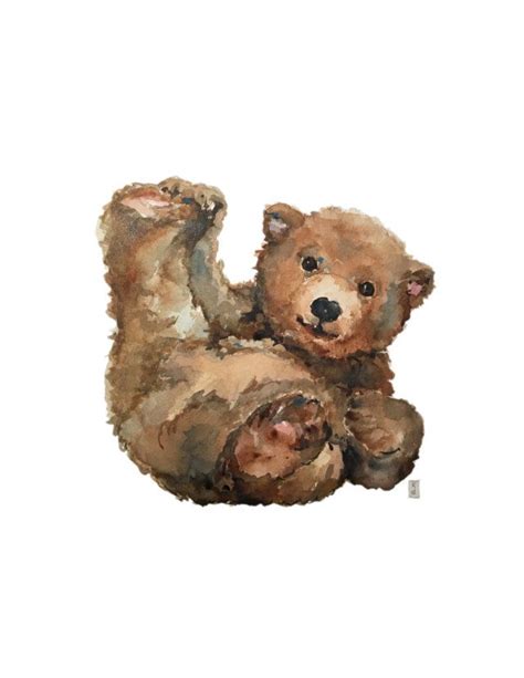 when i call | Bear paintings, Bear watercolor, Bear art