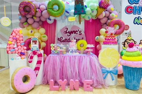 Sweet Celebration: Candyland Theme Birthday Party Decorations