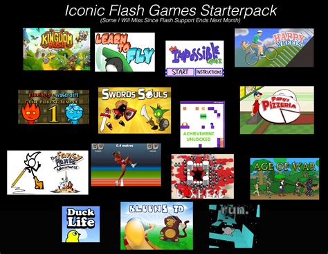 Iconic Flash Games Starterpack : r/starterpacks