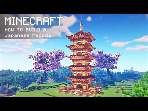 Minecraft Pagoda Blueprints