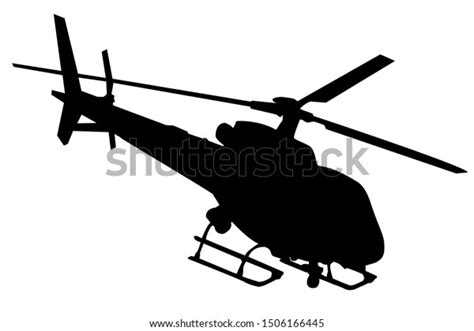 Helicopter Silhouette Black Vector Graphic Stock Vector (Royalty Free) 1506166445 | Shutterstock