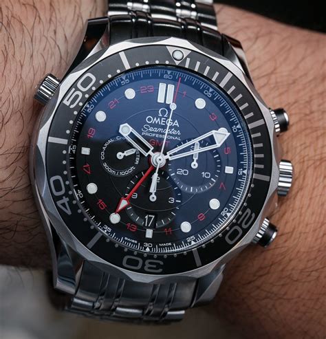 Omega Seamaster 300M Chronograph GMT Co-Axial Watch Hands-On | aBlogtowatch