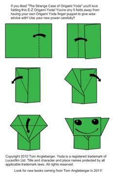 5 fold yoda | Origami Yoda