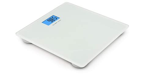 Amazon: Basic Digital Bathroom Scale with Backlit Display - MyLitter - One Deal At A Time