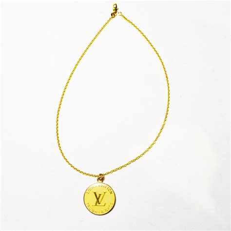 Louis Vuitton Logo Necklace | semashow.com