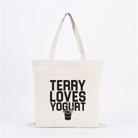 Terry Loves Yogurt Tote Bag - Tote Bags - Nowstalgia