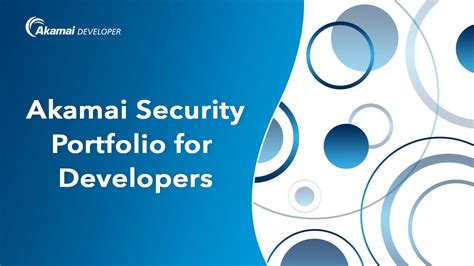 Akamai Security Portfolio for Developers - YouTube