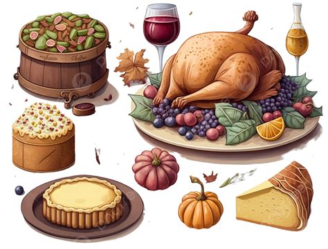 Thanksgiving Thanksgiving Food Dinner, Dinner, Gourmet Food, Food PNG Transparent Image and ...