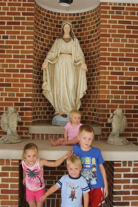 Orange, Pink, and Green: Our Lady of Good Help Shrine