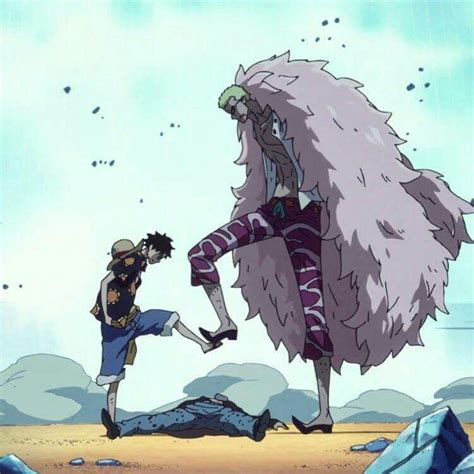 Monkey D. Luffy Vs Doflamingo | One piece luffy, One piece drawing, One ...