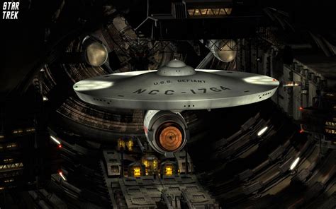 star, Trek, Uss, Defiant, Ncc1764, In, Tholian, Drydock ...