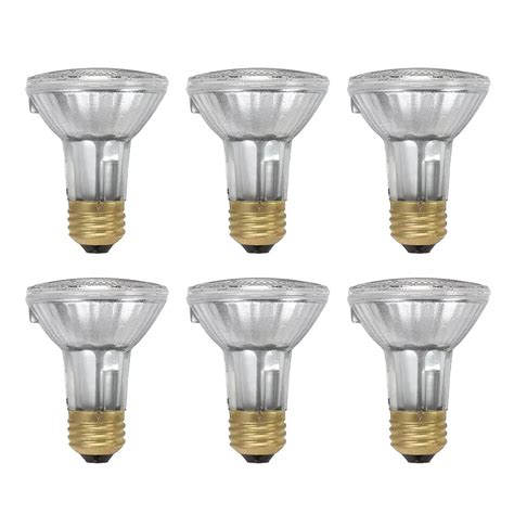 Philips 50W PAR20 Halogen Light Bulb (6-pack) | The Home Depot Canada