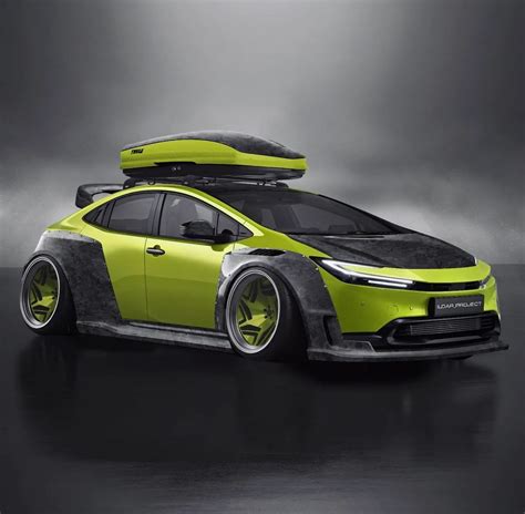 Widebody 2023 Toyota Prius CGI Looks Like a Liberty Walk Work-in ...